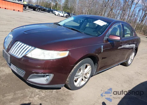 2009 Lincoln Mks z USA, uszkodzony, nr VIN 1LNHM93RX9G633983